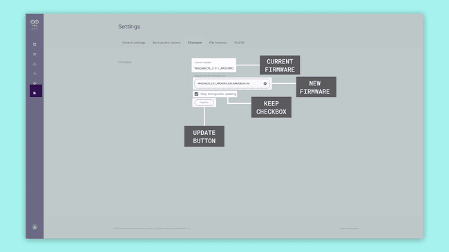 WisGate firmware zip uploaded